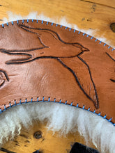 Load image into Gallery viewer, Tooled Reversible Sheepskin Collars
