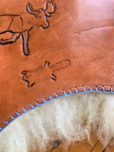 Load image into Gallery viewer, Tooled Reversible Sheepskin Collars
