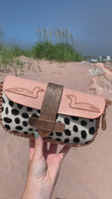 Load and play video in Gallery viewer, Waist Crossbody Purse - Loons Doing the Polka