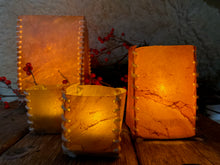 Load image into Gallery viewer, Rawhide Lanterns