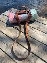 Load image into Gallery viewer, Blanket straps - porcupine and pine