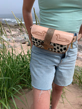 Load image into Gallery viewer, Waist Crossbody Purse - Loons Doing the Polka