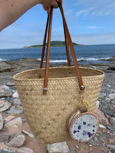 Load image into Gallery viewer, Jewellery Case - Fish Leather and Purple Calf-Hair