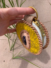 Load image into Gallery viewer, Jewellery Case - Yellow Mussel Shell