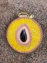 Load image into Gallery viewer, Jewellery Case - Yellow Mussel Shell