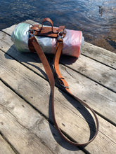 Load image into Gallery viewer, Blanket straps - meadow theme