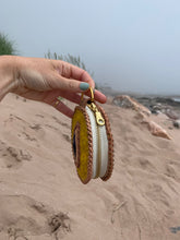 Load image into Gallery viewer, Jewellery Case - Yellow Mussel Shell
