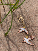 Load image into Gallery viewer, Bag charm/Keychain - Roseate Terns