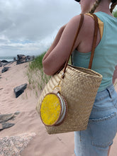 Load image into Gallery viewer, Jewellery Case - Yellow Mussel Shell