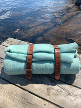 Load image into Gallery viewer, Blanket straps - porcupine and pine