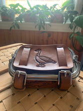 Load image into Gallery viewer, Tiffin B - lake theme with Canada goose top